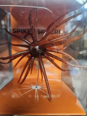 Spikey Sphere Coike Urchin Creature Bait Lure 19mm - Red Pepper