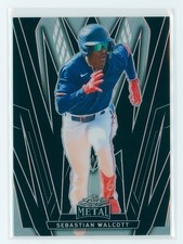 2024 Leaf Metal Baseball Black Prismatic #64 Sebastian Walcott 2/3