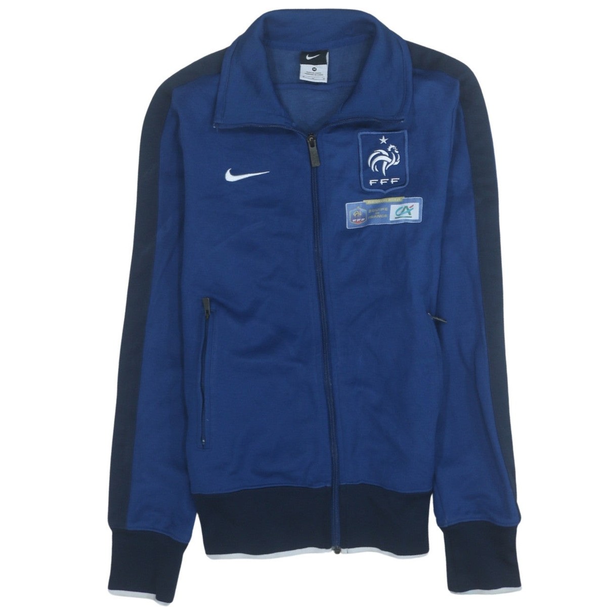 Nike Men's Blue France FFF Track Jacket Size M Athletic Fit | eBay