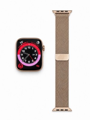 Apple Watch Series 7 45mm Case Milanese Loop - Stainless Steel (GPS + Cellular)