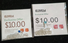 2 Effy chain Necklace, with stone, Princess Cruise Shop Onboard NEW