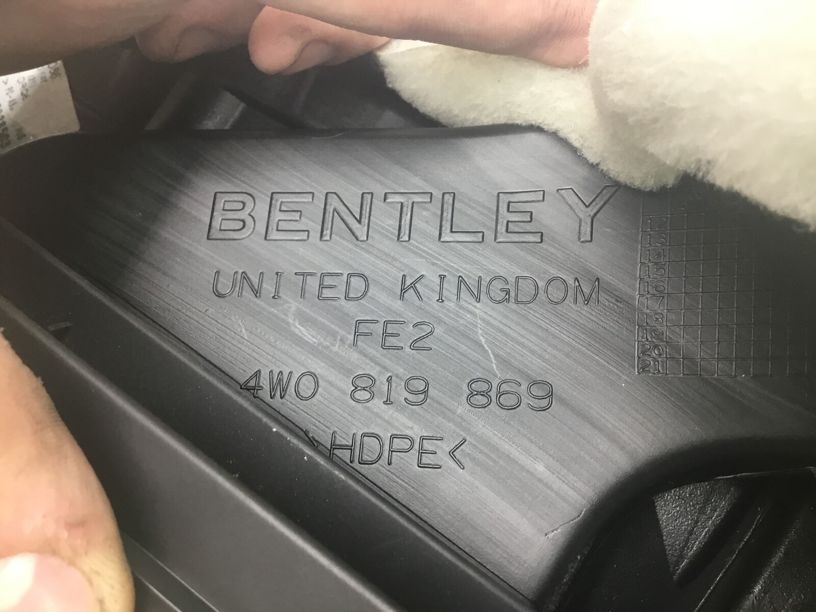 Bentley Flying Spur W12 Front Left Driver Door Panel Cover Trim 13-18 :Y