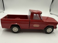 Vintage 1960s Tonka 52030 Red Jeep Pickup Truck Pressed Steel Mound Minn Vintage 1960s Tonka 52030 Red Jeep Pickup Truck Pressed Steel Mound Minn