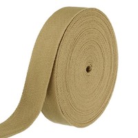 Baumwollband 1.5 Zoll 15.3 Yard Polyester Baumwollband Riemen Khaki