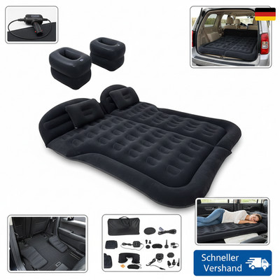 Icelus Auto Matratze SUV Luftmatratze with Luftpumpe 175 * 130 * 15 cm Aufblasba