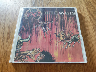 Slayer- Hell Awaits CD - RR 34 9795 - First CD pressing in unique plastic case!