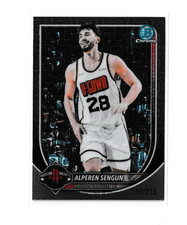 2025-26 Bowman U Chrome Burgundy Mojo Refractor Alperen Sengun Card #239/275