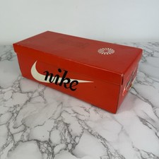 Vintage Nike Waffle Trainer Size 6 Shoe Box 1970s Early Logo Made Japan BOX ONLY