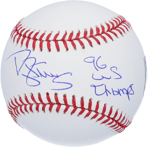 Darryl Strawberry New York Yankees Signed Baseball & "96 WS Champs" Insc - Picture 1 of 2