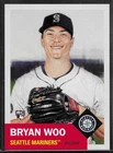 2024 Topps MLB® Living Set® # 791 BRYAN WOO Rookie RC Seattle Mariners c