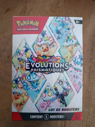 Bundle EV8.5 - 6 Boosters - &Eacute;volutions Prismatiques - FR