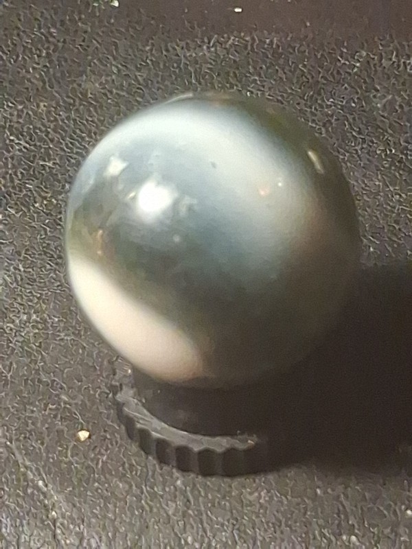 Vintage  Akro Agate Corkscrew Marble Green and White Shooter