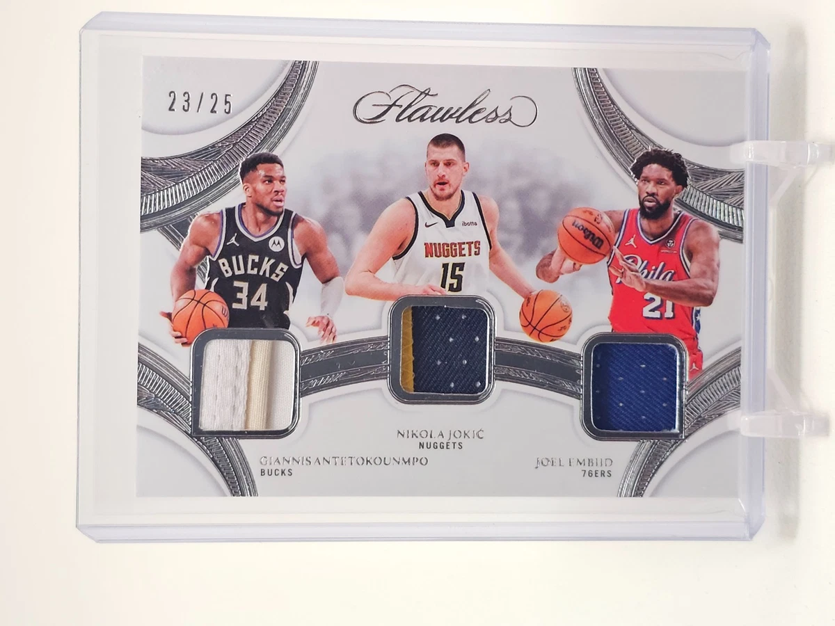 Joel Embiid Serial Numbered Basketball Sports Trading Card Singles