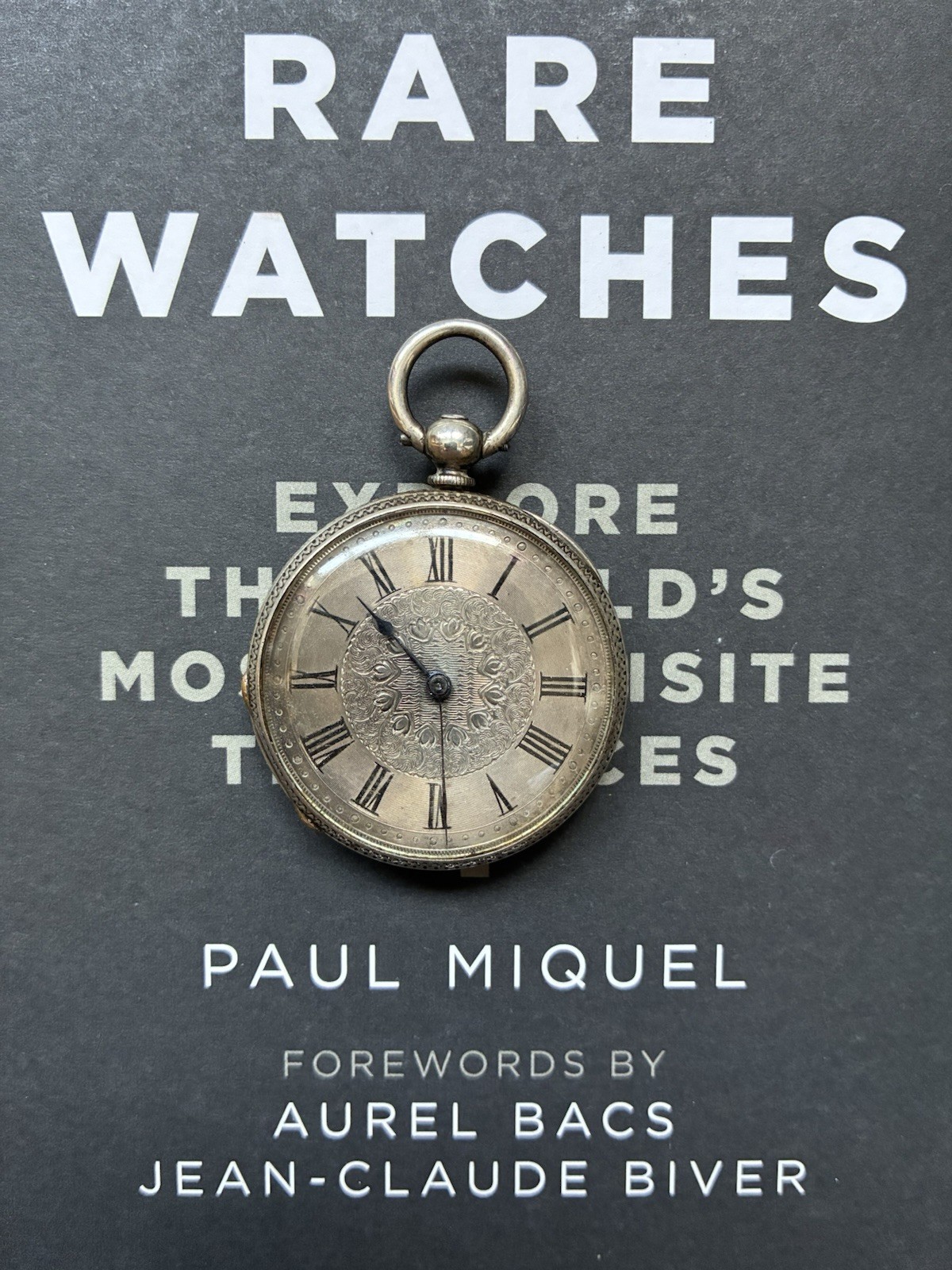 Silver Pocket Watch - Solid Silver Open Faced Poc… - image 1