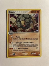 Pokemon Karte Golem Geowaz 6/92 EX Legend Maker Holo deutsch