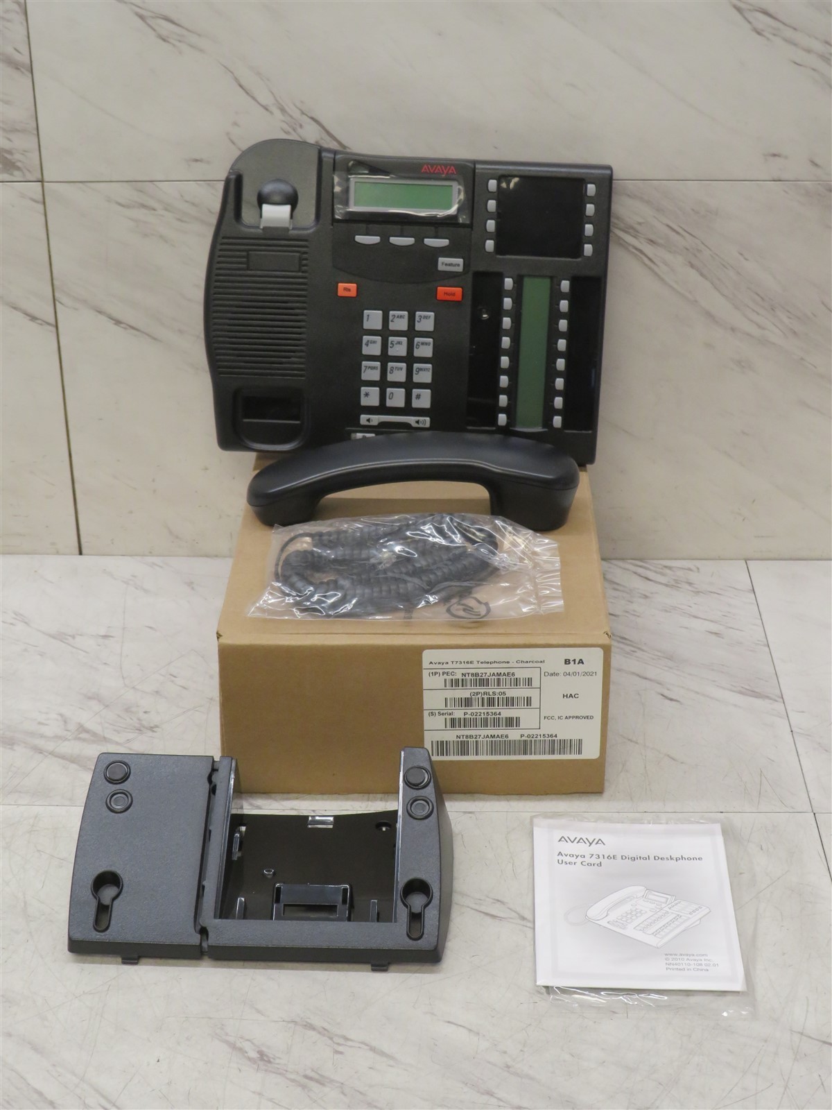 Avaya/Nortel T7316E 7316E Digital Business Telephone - Charcoal