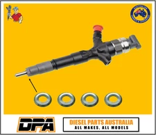 Avensis 2.0 / 2.2 Diesel Fuel Injector Base Washers / Seals Set of 4