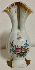 Meissener Porzellan, dreiteilige Prunk-Vase /Porzellanvase mit Bl&uuml;tenkelchform !