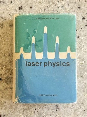 Vintage 1969 Laser Physics by Maitland & Dunn HCDJVG+Brodart Jacket Cover