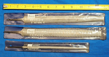USA made Craftsman 3pc file set 31235, 31215, 31244 Half Round, Wood Rasp, Round