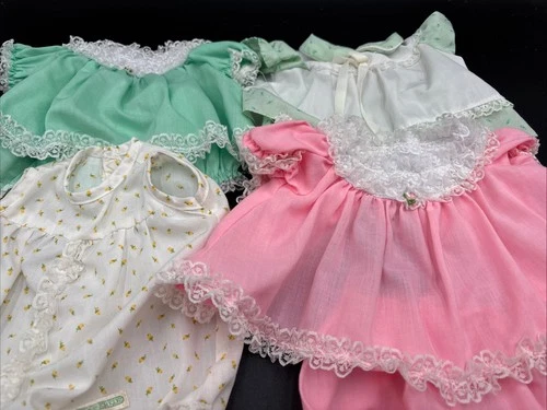 Vintage Cabbage Patch Kids Doll Clothes 4 Outfits Original Tags