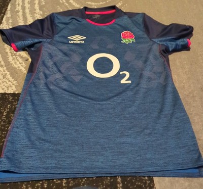 Umbro England Rugby Union Fußball Auswärtstrikot Navy Größe Large 2020 Awesome Top