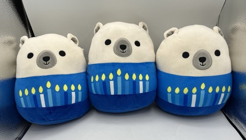 Hanukkah squishmallow bear