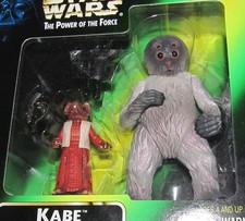 Star Wars Power of the Force Kabe And Muftak Figure Set 1998 Sealed Mail-Away Ex