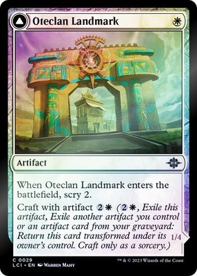 Oteclan Landmark Common LCI #29 Near Mint FOIL