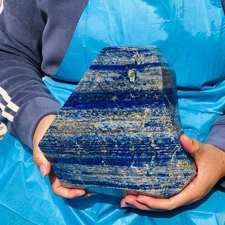 15.51LB TOP Natural lapis lazuli mineral crystal healing specimen 2440