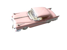 VITESSE BUICK ROADMASTER 2 DOORS 1958 1:43 PINK-