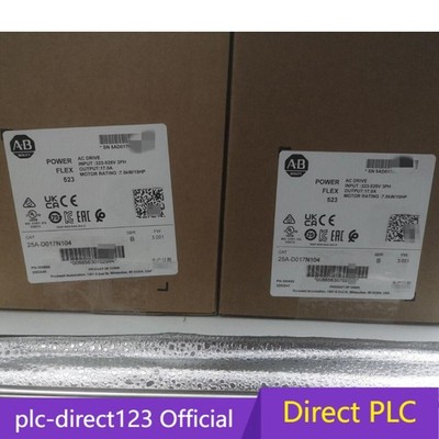 AB 25A-D017N104 PowerFlex 523 AC Drive 7.5kW 10Hp New Factory Sealed US Free Tax