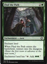 Find the Path 183 C Adventures in the Forgotten Realms MTG NM/M