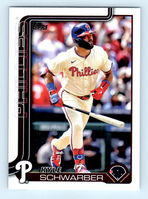 2025 Topps Series 1 Kyle Schwarber Philadelphia Phillies #141 | eBay