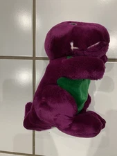 Original Barney Plush With String Mouth The Lyons Group Dakin Mint Condition 10”