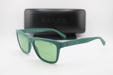 NEW POLO RALPH LAUREN PH 4187 5421/2 MATTE GREEN AUTHENTIC SUNGLASSES 56-17