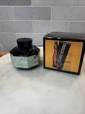 Omas Violet Fountain Pen Ink Made in Italy Unopened Facet Bottle 6 oz