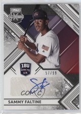 2018 Panini Elite Extra Edition 57/99 Trey Faltine Sammy #18U-SF Auto 0a2
