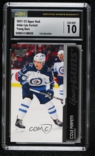 2021-22 Upper Deck Series 2 Young Guns Cole Perfetti #466 CSG 10 Gem Mint ku3