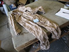Nice Small-Regular Tan Combat Crew Vehicle Coveralls 100 Aramid, US Military