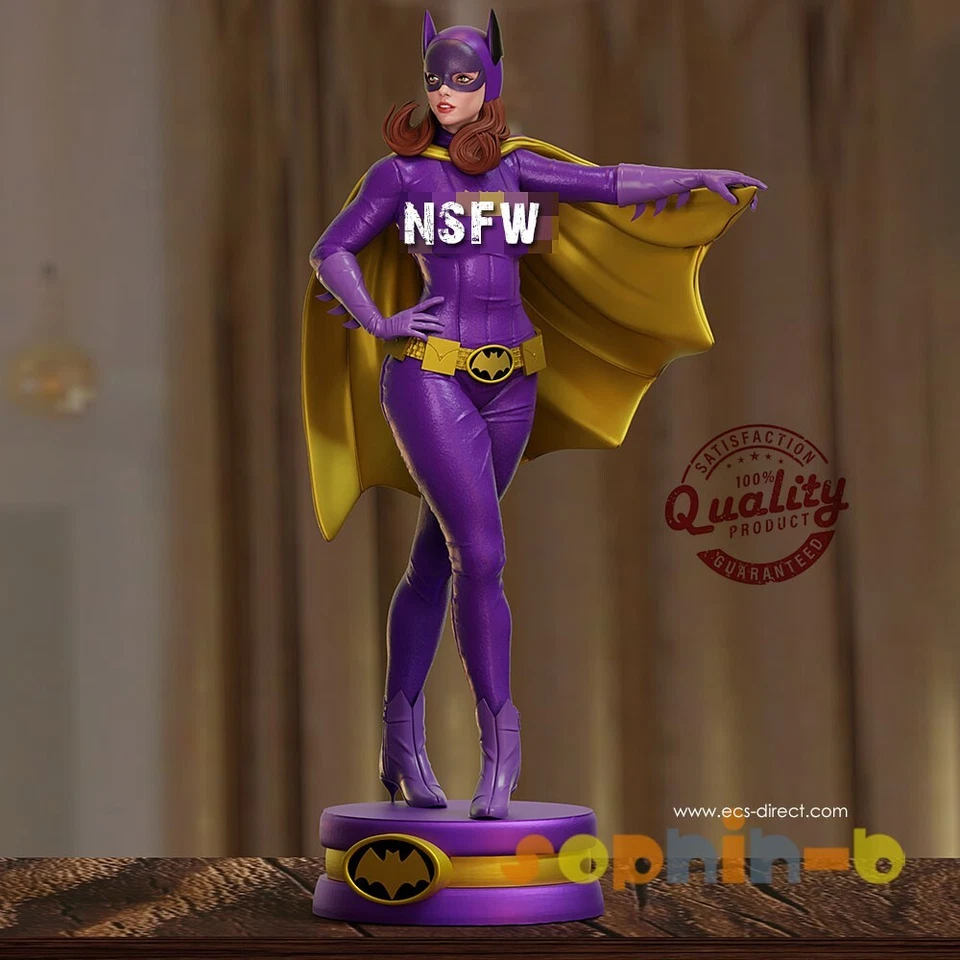 Batgirl 1966 NSFW Batwoman 1:4 Model Kit Unpainted 3d Print GK Statue Figure - image 2 of 4