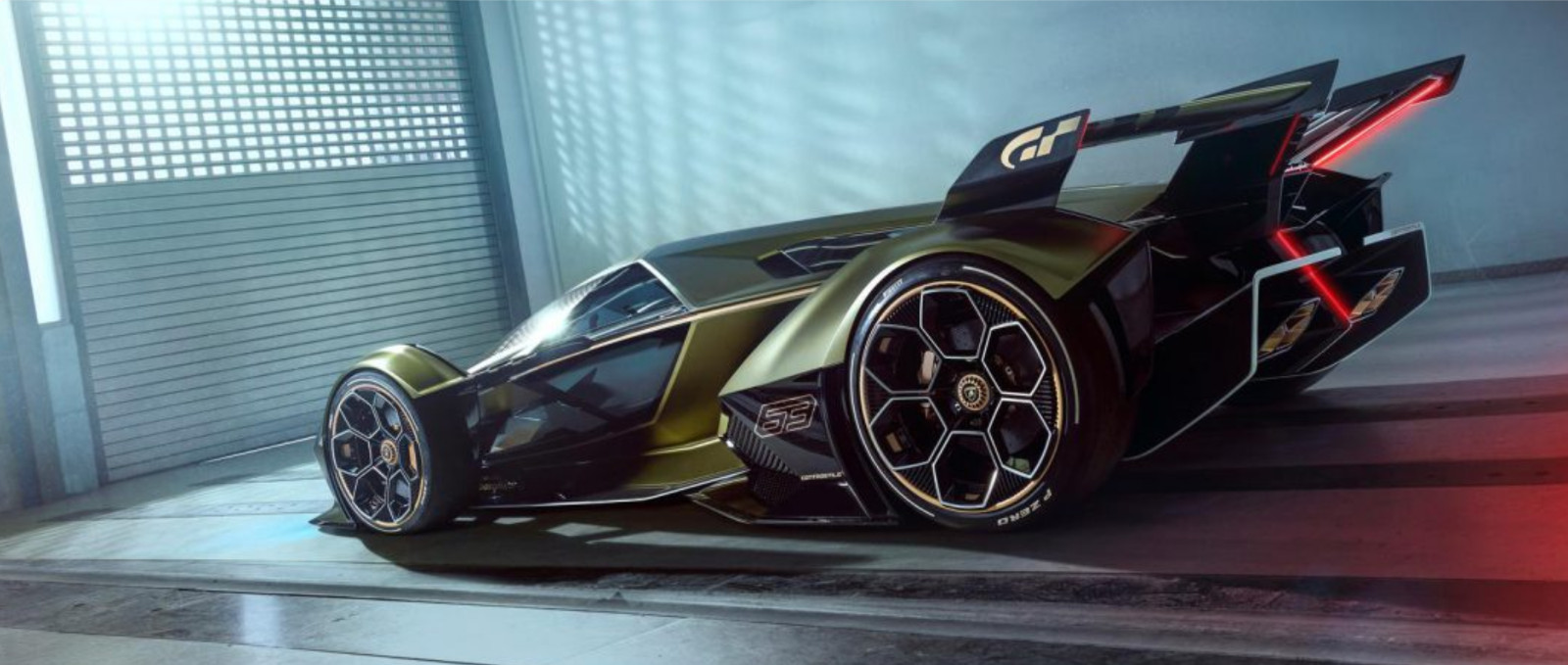 Lamborghini Race Car Hypercar w/Orig.Wheels Rims Custom Built1:18SCALE MODEL