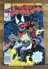 1992 Marvel Comic Web Of Spider-Man #95 NEWSSTAND VF/VF+