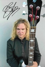 Billy Sherwood "Yes" autograph signed 20x30 cm picture