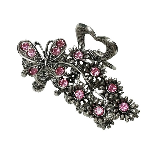Celine Pink Sculptural Hair Claw Celine Hair Clip Pink | TikTok main image 2