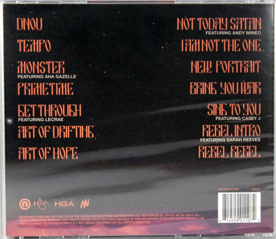 KB Today We Rebel Brand NEW CD Christian Rap Hip Hop Feat. Lecrae Mineo Casey J Foto 2 de 2