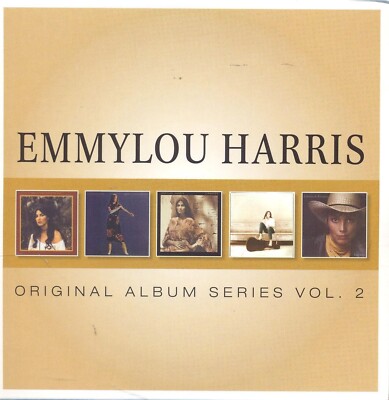 Emmylou Harris Original Album Series Vol. 2 5-CD NEU VERSIEGELT Evangeline/Cimarron+