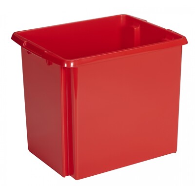 SUNWARE Nesta-Line Box (ohne Deckel) - 45 Liter - 45,5 x 36 x 36cm - rot