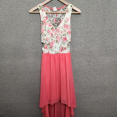 FASHION MAGAZINE Women's Peach Color High Low Empire Waist Dress Size S | eBay FASHION MAGAZINE Women's Peach Color High Low Empire Waist Dress Size S | eBay