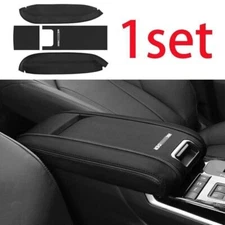 For Toyota Highlander 20-2023 Black Leather Center Console Storage Box Cover NEW